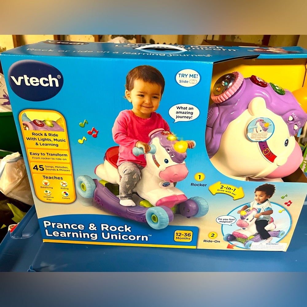Vtech prance and rock learning unicorn